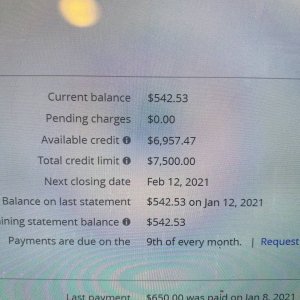 Current Balance