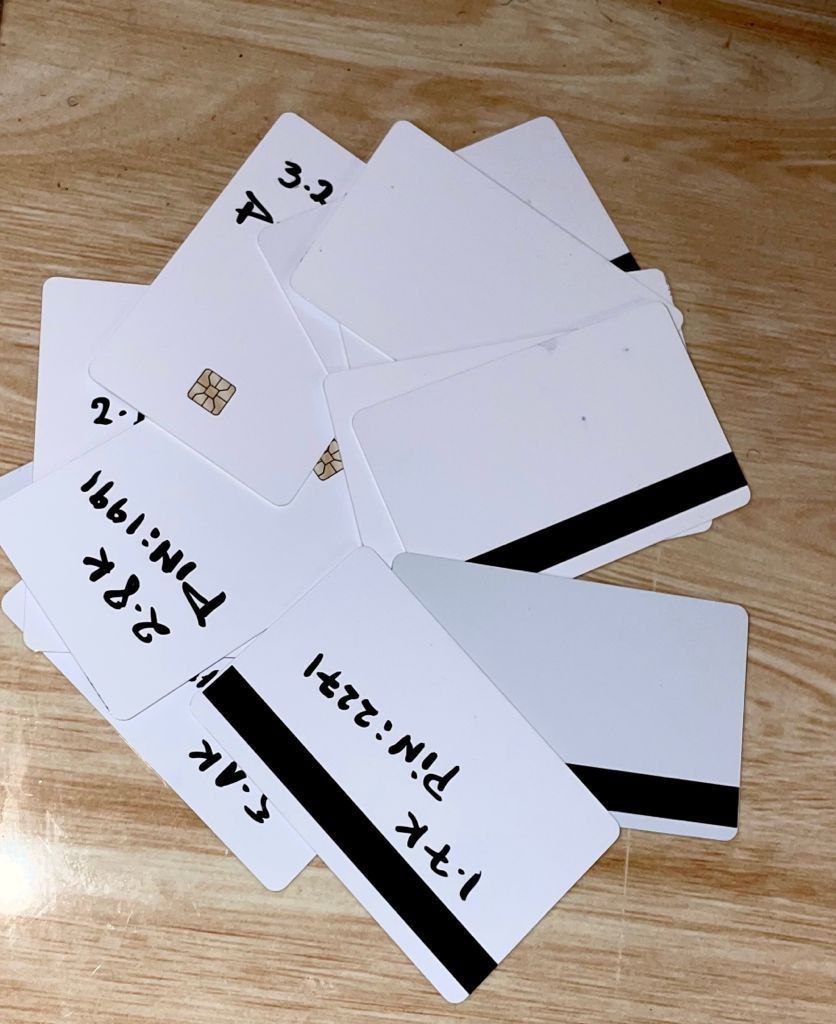 Clone cards + pin