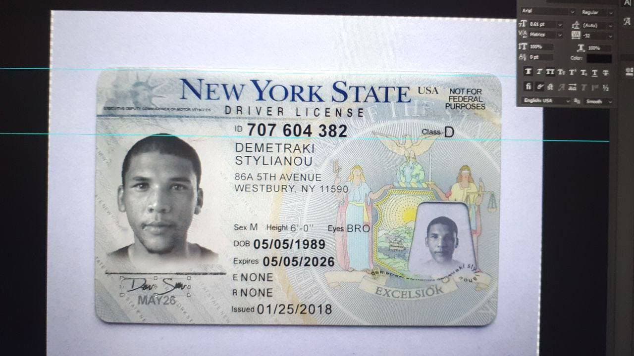 Driver License NY