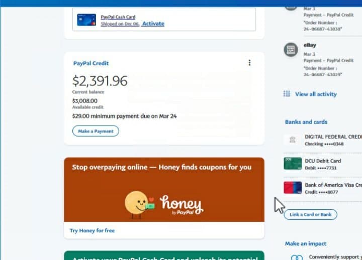 PayPal Credit